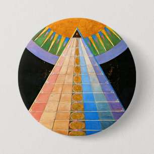 Hilma Af Klint Altarpiece No 1 7.5 Cm Round Badge