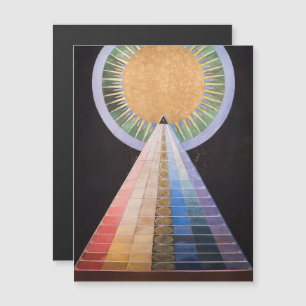 Hilma Af Klint, Altarpiece No.1, Abstract Art Magnetic Invitation