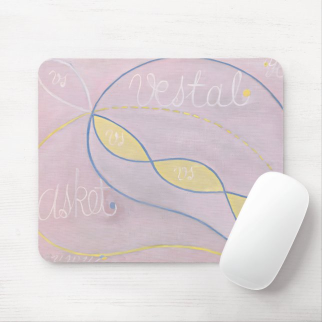 Hilma af Klint - Eros Series, no. 2, 1907  Mouse Pad (With Mouse)