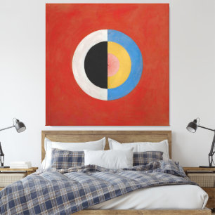 Hilma af Klint - Group IX,SUW, No. 17. The Swan Canvas Print