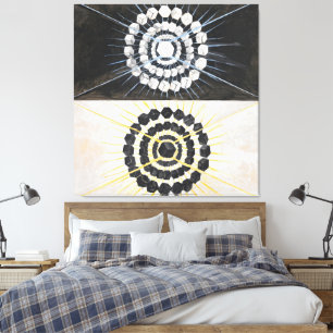 Hilma af Klint - Group IX,SUW No. 8, The Swan, No Canvas Print