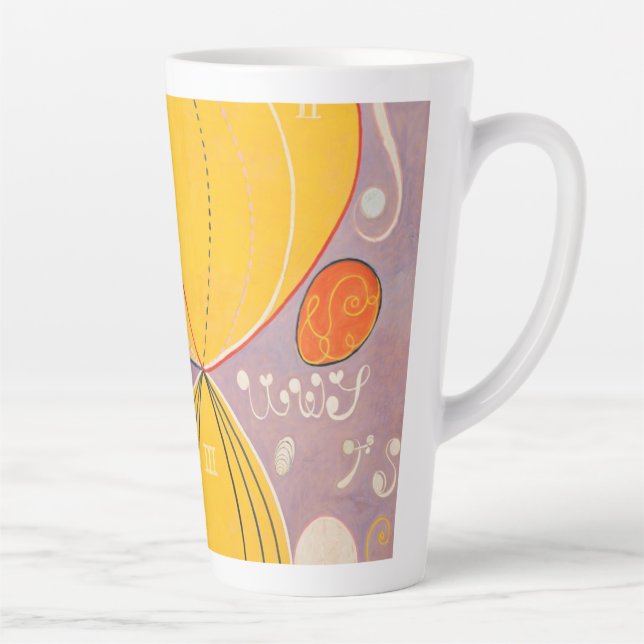 Hilma af Klint Latte Mug (Right)