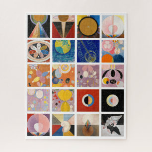 Hilma af Klint Paintings Collection Jigsaw Puzzle