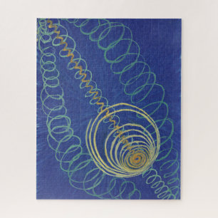 Hilma Af Klint, Primordial Chaos No16 Abstract Art Jigsaw Puzzle