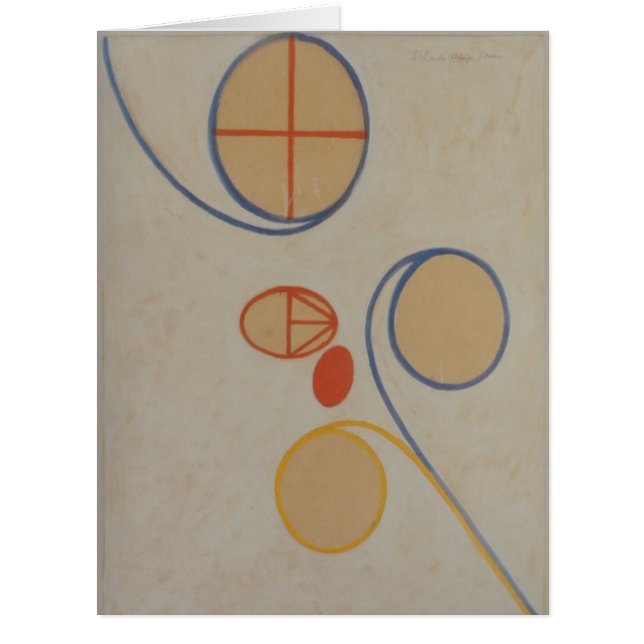 Hilma Af Klint, Seven Point Star No2, Abstract Art (Front)