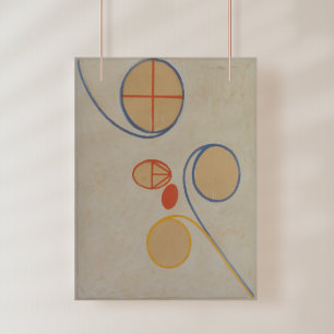 Hilma Af Klint, Seven Point Star No2, Abstract Art Photo Print