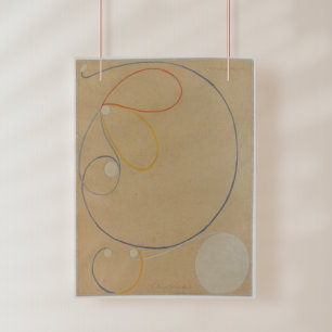 Hilma Af Klint, Seven Point Star No7, Abstract Art Photo Print