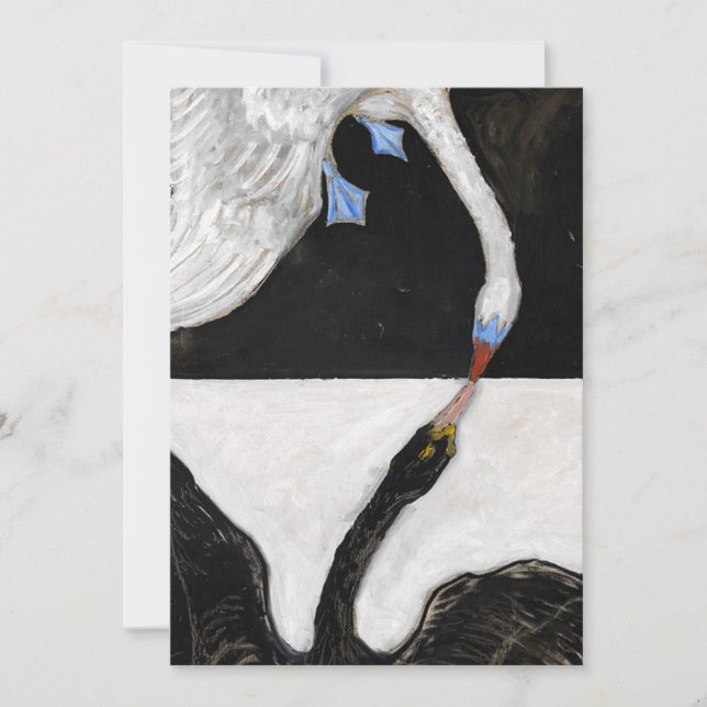 Hilma Af Klint Swan No 1 Invitation (Front)
