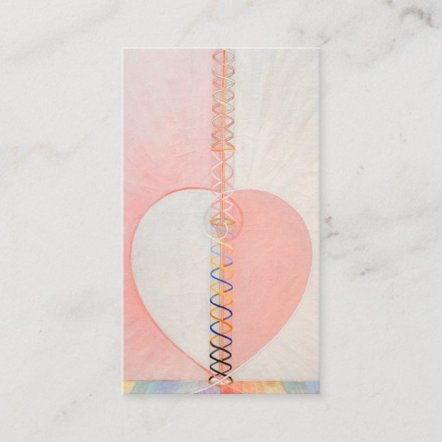 Hilma af Klint The Dove Business Card (Front)
