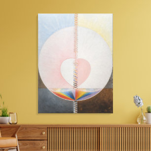 Hilma Af Klint, The Dove No.25, Abstract Art Canvas Print