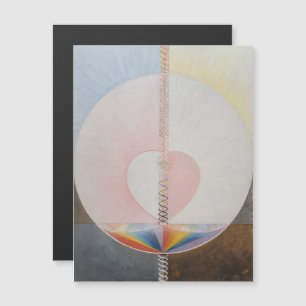 Hilma Af Klint, The Dove No.25, Abstract Art Magnetic Invitation