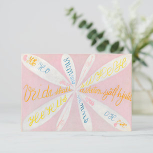 Hilma af Klint - The Eros Series, nr. 5  Card