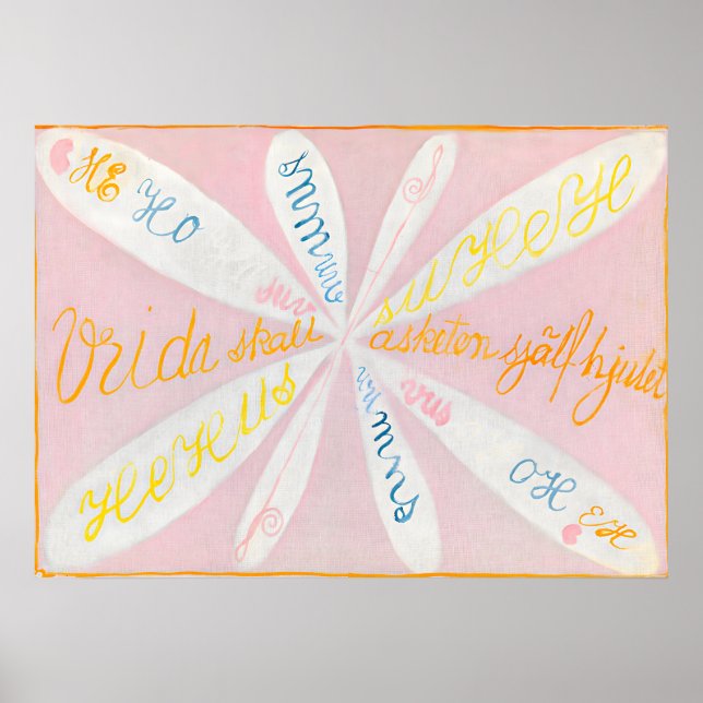 Hilma af Klint - The Eros Series, nr. 5  Poster (Front)