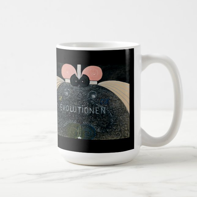  Hilma af Klint - The Evolution, 7 Coffee Mug (Right)