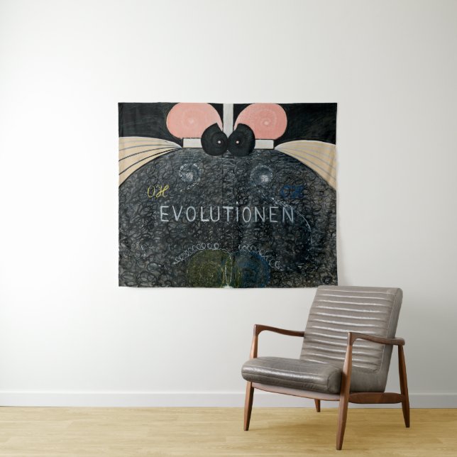  Hilma af Klint - The Evolution, 7 Tapestry (In Situ (Horizontal))