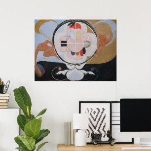 Hilma Af Klint, The Evolution No.13, Abstract Art Poster