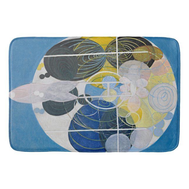 Hilma af Klint -The Large Figure Paintings Bath Mat (Front)
