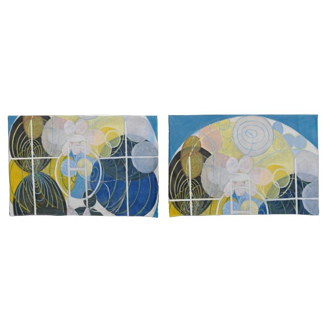 Hilma af Klint -The Large Figure Paintings Pillowcase (Front-Set)