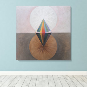 Hilma Af Klint, The Swan No.12, Abstract Art Canvas Print