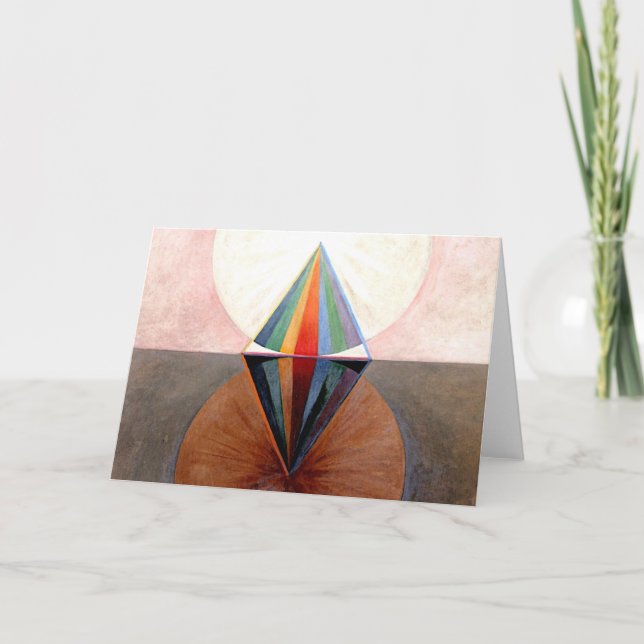 Hilma Af Klint The Swan No 12 Card (Front)