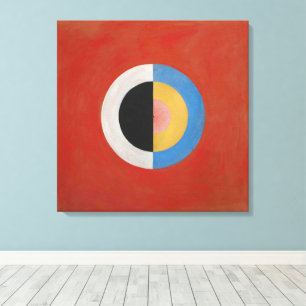 Hilma Af Klint, The Swan No.17, Abstract Art Canvas Print