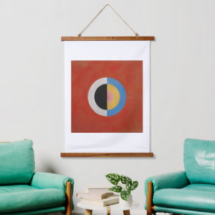 Hilma Af Klint, The Swan No.17, Abstract Art Hanging Tapestry