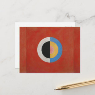 Hilma Af Klint, The Swan No.17, Abstract Art Postcard