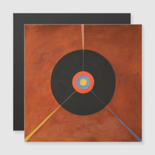 Hilma Af Klint, The Swan No.18, Abstract Art Magnetic Invitation