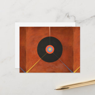 Hilma Af Klint, The Swan No.18, Abstract Art Postcard