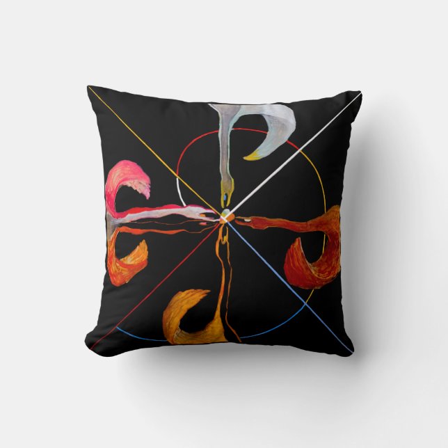 Hilma af Klint - The Swan No. 7 Cushion (Front)