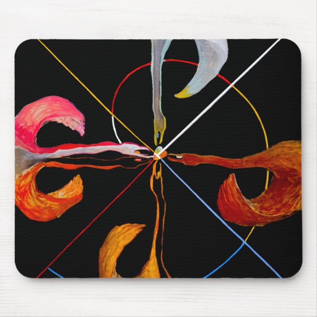 Hilma af Klint - The Swan No. 7 Mouse Pad (Front)