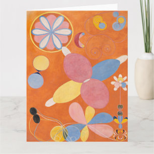 Hilma Af Klint, The Ten Largest No4, Abstract Art Card