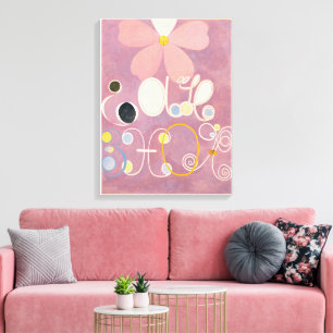 Hilma Af Klint, The Ten Largest No5, Abstract Art Canvas Print