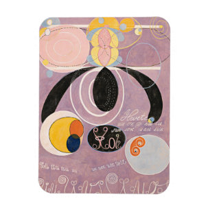 Hilma Af Klint, The Ten Largest No6, Abstract Art Magnet