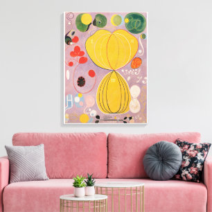 Hilma Af Klint, The Ten Largest No7, Abstract Art Canvas Print