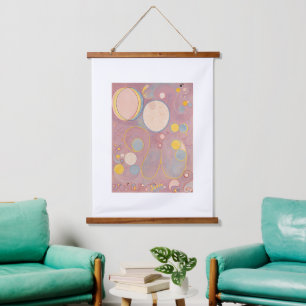 Hilma Af Klint, The Ten Largest No8, Abstract Art Hanging Tapestry