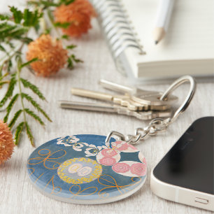 Hilma af Klint - The Ten Largest, No. 1 Key Ring