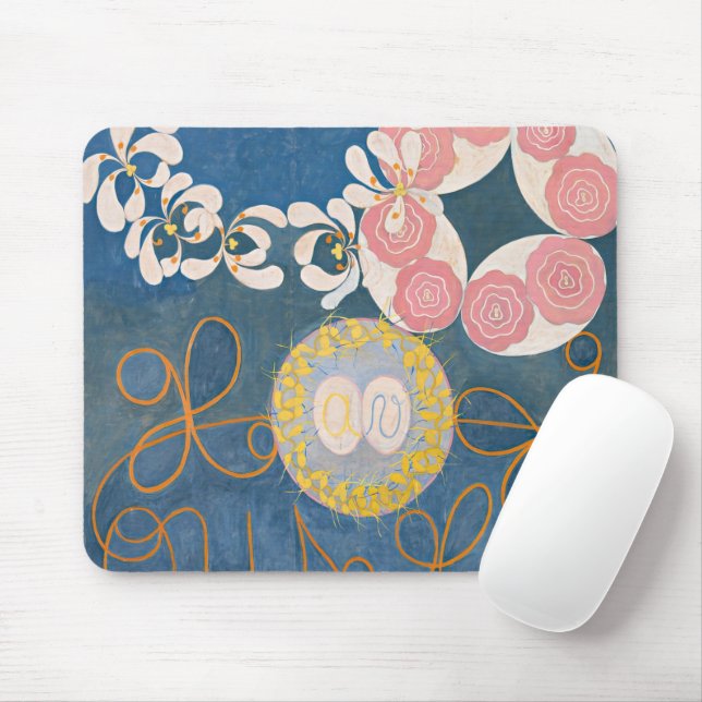 Hilma af Klint - The Ten Largest, No. 1 Mouse Pad (With Mouse)