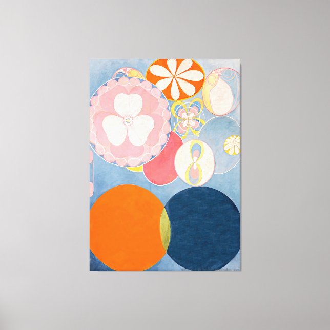 Hilma af Klint - The Ten Largest, No. 2, Childhood Canvas Print (Front)