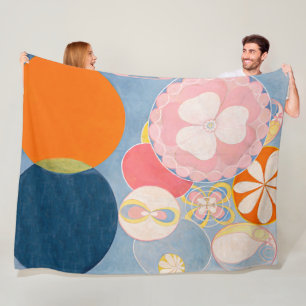 Hilma af Klint - The Ten Largest, No. 2, Childhood Fleece Blanket