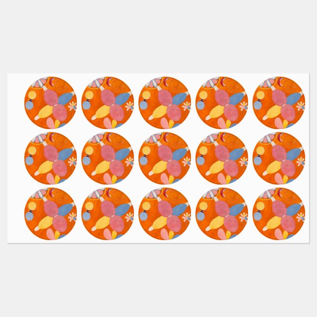 Hilma af Klint - The Ten Largest, No.4,Youth (Sheet)