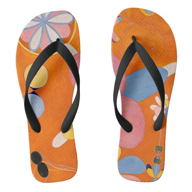 Hilma af Klint - The Ten Largest, No.4,Youth Jandals (Footbed)