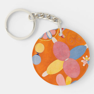 Hilma af Klint - The Ten Largest, No.4,Youth Key Ring