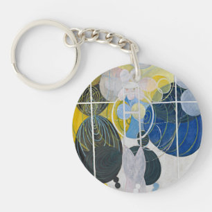 Hilma af Klint - The Ten Largest, No. 5 Key Ring