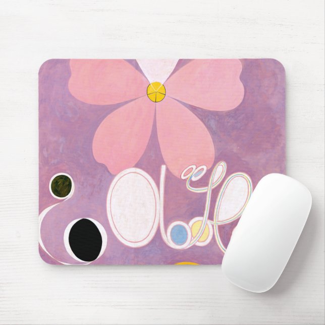 Hilma af Klint - The Ten Largest No. 5 Mouse Pad (With Mouse)