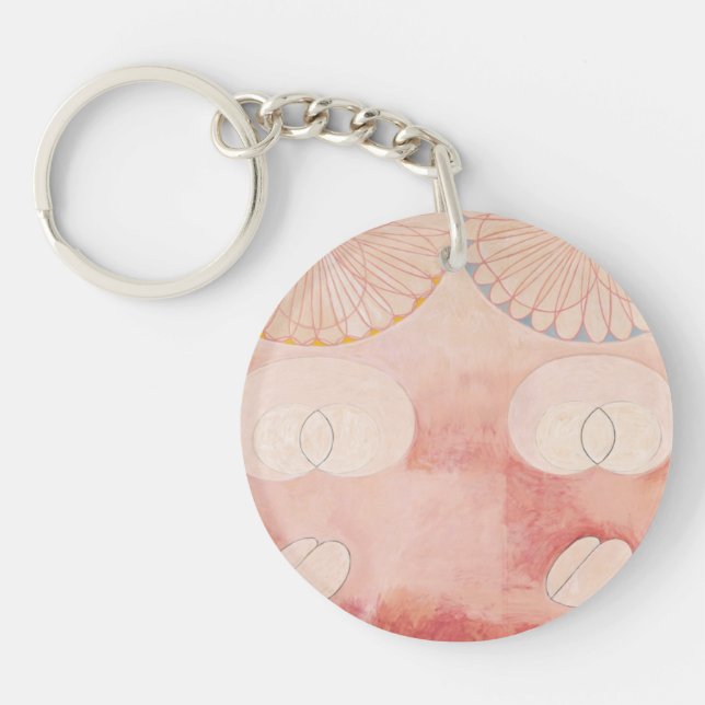 Hilma af Klint - The Ten Largest, No. 9 Key Ring (Front)