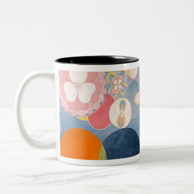 Hilma af Klint The Ten Largest Two-Tone Coffee Mug (Left)