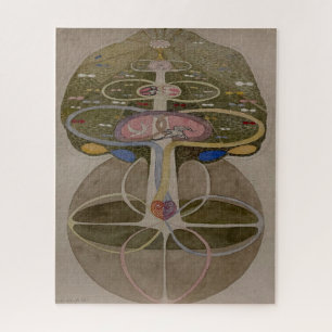 Hilma Af Klint, Tree Of Knowledge No1 Abstract Art Jigsaw Puzzle
