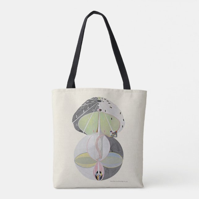 Hilma af Klint - Tree of Knowledge, No. 5 Tote Bag (Back)