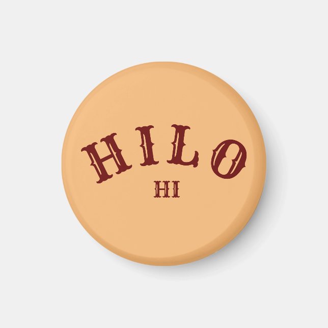Hilo, Hawaiʻi Magnet (Front)